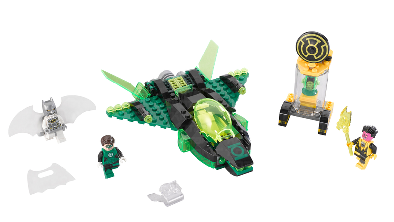 Illustration for article titled LEGO Green Lantern Gets His Own Set, (Almost) Escapes Batman's Shadow